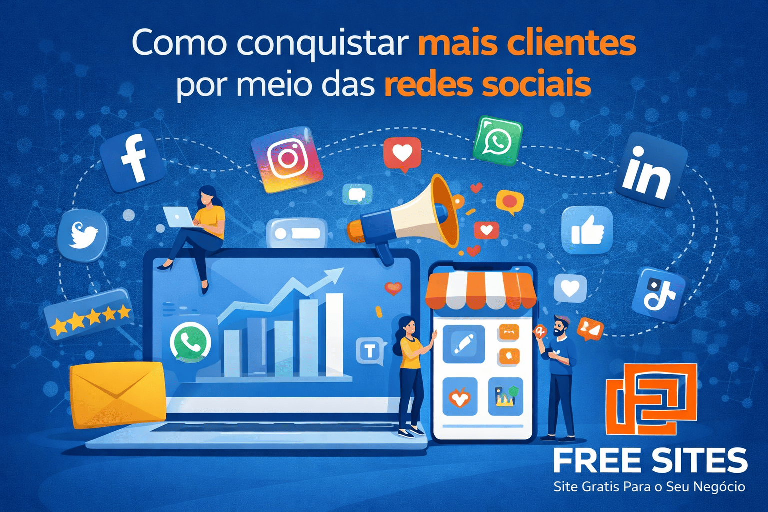 Como conquistar clientes nas redes sociais 2